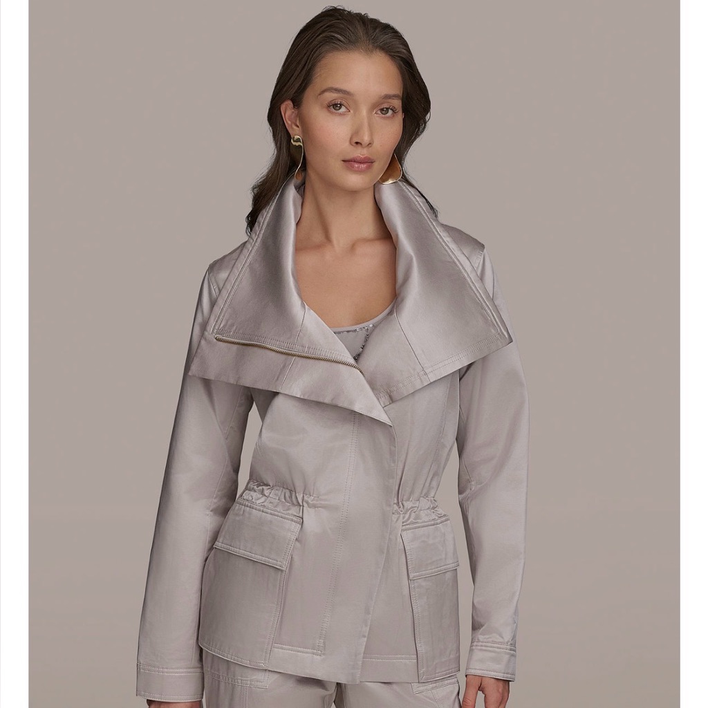 Donna Karan Brand New No Tags Medium Jacket Pants Us 12 Large Top
